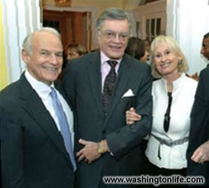 Robert Craft, Finnish Amb. Jukka Valtasaari and Willee Lewis