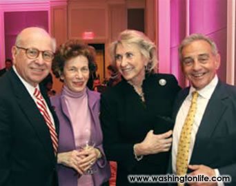 Andy and Ellie Glass with Kath and Alan Novak