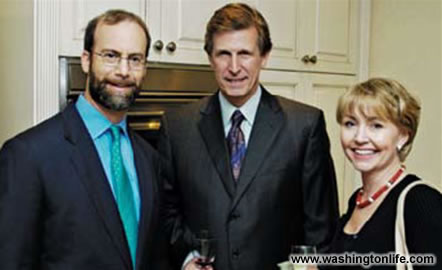 Jonathan Adelstein, Don Beyer and Megan Beyer