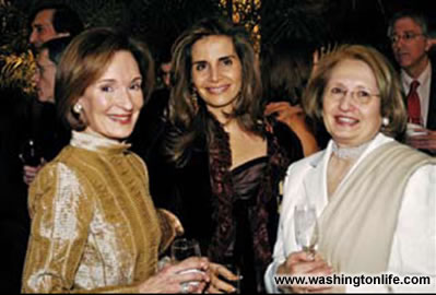 Donna McLarty, Luma Kawar and Melanne Veveer