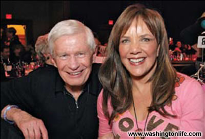 Fred Malek and Barbara Harrison