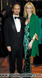 Kuwaiti Amb. Salem and Rima Al-Sabah