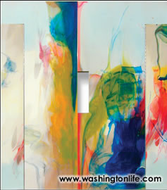 Sam Gilliam, Atlantis mixed media