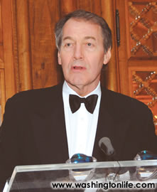 Master of Ceremonies Charlie Rose