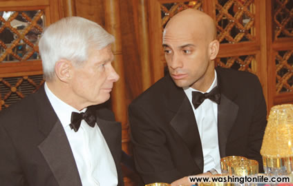 Fred Malek and Mayor Adrian Fenty