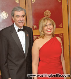 Secretary of Commerce Carlos Gutierrez and Edi Gutierrez