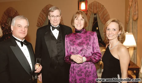 John Townsend, National Security Advisor Stephen Hadley, Ann Hadley and Homeland Security Advisor Frances Townsend