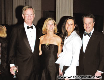 Bill and Perry Trimble with Debbie and Curtin Winsor, III