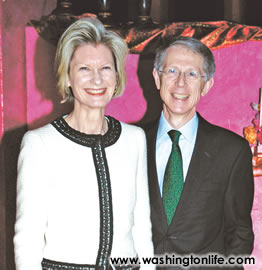 Lady Manning and British Amb. Sir David Manning
