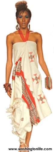 Shawl and clutch from NAWA