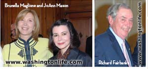 Brunella Maglione and JoAnn Mason Richard Fairbanks