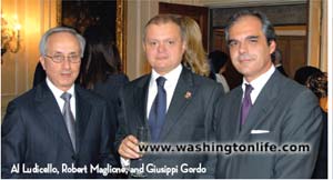 Al Ludicello, Robert Maglione, and Giusippi Gordo