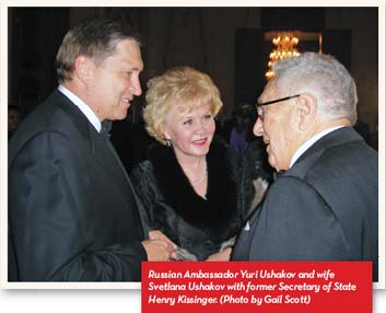 Russian Ambassador Yuri Ushakov