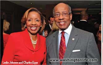 Leslie Johnson and Charles Epps