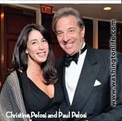 Christine Pelosi and Paul Pelosi