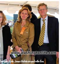 Jonas Hofstrom and wife Eva