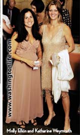 Molly Elkin and Katharine Weymouth