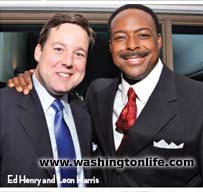 Ed Henry and Leon Harris