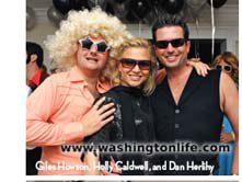 Giles Howson, Holly Caldwell, and Dan Herlihy