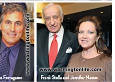 Vince Ferragamo Frank Stella and Jennifer Nasser