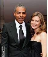 Christopher Ivery and Ellen Pompeo