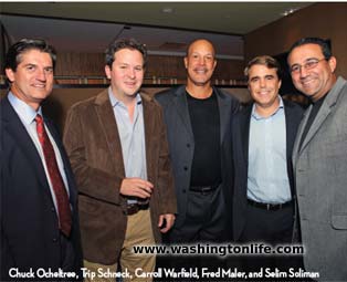 Chuck Ocheltree, Trip Schneck, Carroll Warfi eld, Fred Maler, and Selim Soliman