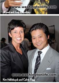 Kim Hellebuyck and Calvin Fogg