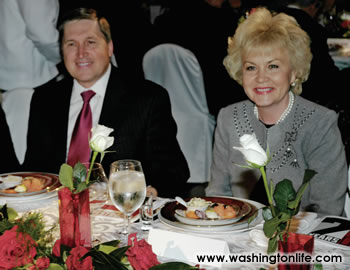 Russian Amb. Yuri Ushakov and Svetlana Ushakova