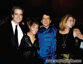 Bobby Shriver, Nancy Keil, Mark Shriver and Sydney McKelvey