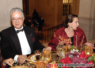 Turkish Amb. O. Faruk Logoglu and Mrs. Erdegun