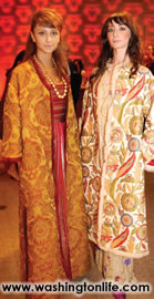 Models wearing Turkish fashions