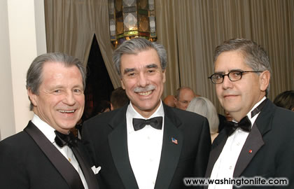 Leo Daly, Carlos Gutierrez. and Bolivian Amb. Jamie Aparicio