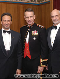 Kuwaiti Amb. Salem Al-Sabah, Gen. Peter Pace and Michael Chertoff