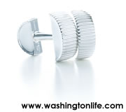 TIFFANY’S COIN EDGE CUFFLINK