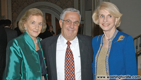 Wilhelmina Holladay, Climis Lascaris and Jayne Plank