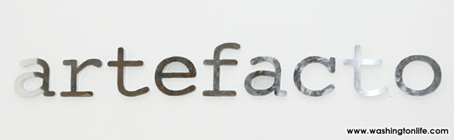 ARTEFACTO LOGO AND SIGNAGE