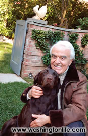 Jack Valenti and Lily