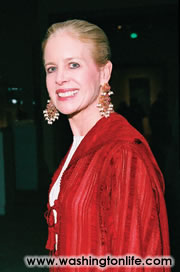 WL Fashion Editor Barbara McConaghy, WL Executive Board Chairman Gerry Byne with Nancy Bagley at the Freer and Sackler Gala