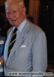 WL Fashion Editor Barbara McConaghy, WL Executive Board Chairman Gerry Byne with Nancy Bagley at the Freer and Sackler Gala