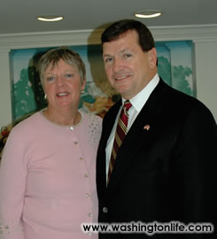 Julie McKenna and canadian Amb. Frank McKenna