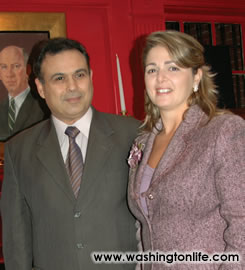 Tunisian Amb. Mohamed Nejib Hachana and Delenda Hachana