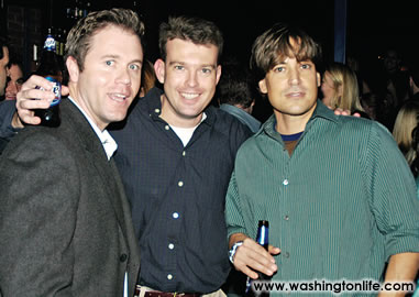 Nelson Peacock, Dave Tafari and Dave Kranich