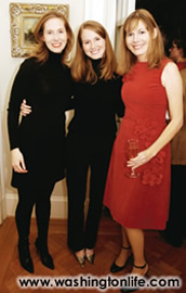 Juleanna Glover Weiss, Rebecca Glover and Elizabeth Glover