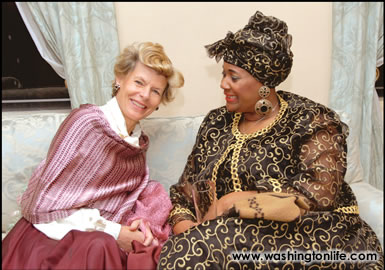 Diana Negroponte and Denise Thymes