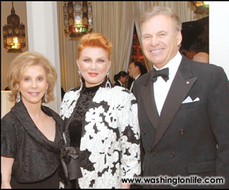 Wilma Bernstein, Georgette Mosbacher and Stuart Bernstein