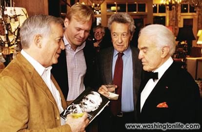 Walter Isaacson, John Dickerson, Gerald Rafshoon and Jack Valenti