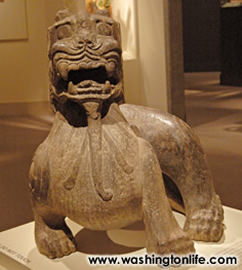 Guests enjoyed walking through the collection at the gala