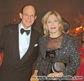William Haseltine and Jillian Sackler