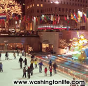 York City's Rockefeller Center Ice Rink