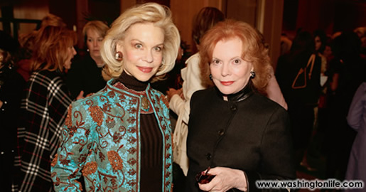 Lynn Wyatt and Buffy Cafritz